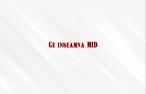 ce inseamna mid